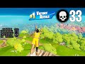 33 Elimination Solo Squad Win Aggressive Gameplay Full Game (Fortnite PC Keyboard)