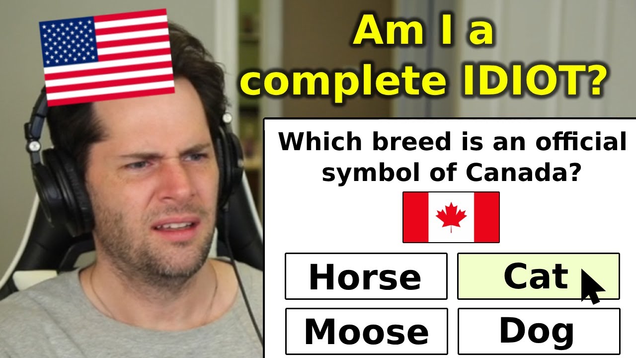 American Answers Questions About Canada (MEDIUM difficulty)
