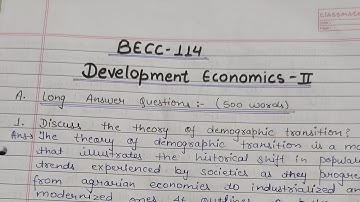 Becc-114 solved assignment 2023-24 | becc-114 hand written assignment 2023-24 | becc-114 | Ignou |