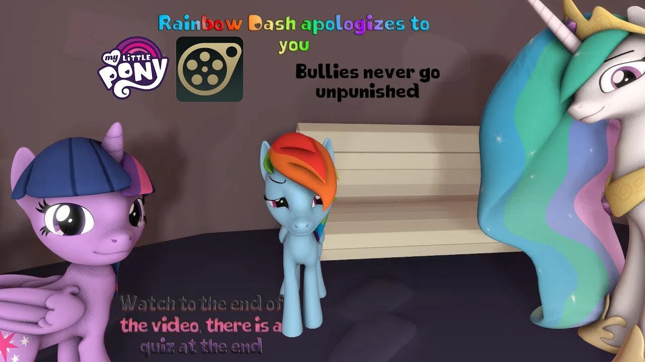 My little pony - Rainbow Dash Friendship lesson[SFM cartoon]