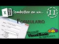 ComboBox en Formulario | VBA Excel 2013 #11