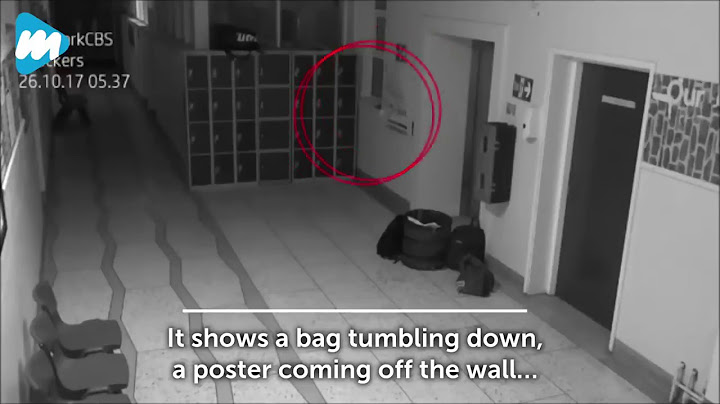 HORROR || CCTV Sekolah Berhantu - Cuplikan Menunjukkan Kursi Bergerak