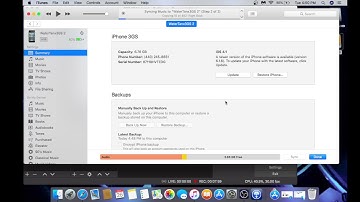 How to downgrade to iOS 4.1 on a 3GS