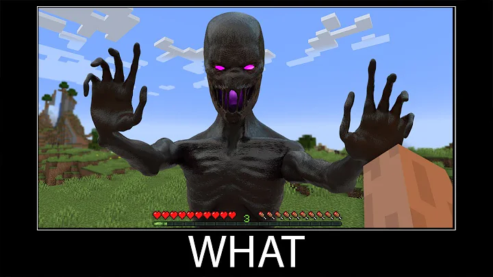 Minecraft wait what meme part 157 realistic minecraft enderman