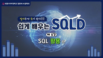 컴퓨터·AI공학과 국가공인 SQL개발자(SQLD) 자격증 특강 - 05. SQL 활용