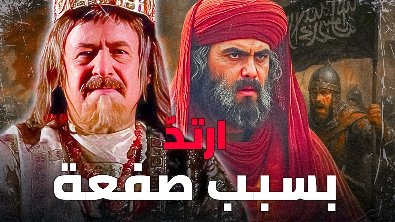 جبلة بن الأيهم | الملك النصراني الذي أسلم ثم ارتد وهرب من عمر بن الخطاب !