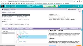 WK 5 - Debugging Missing CSS Styles