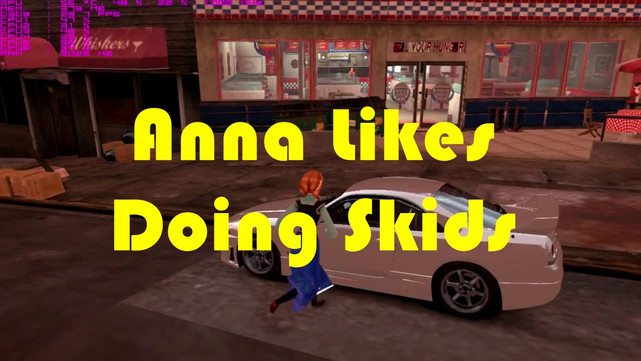 Anna Likes Doing Skids