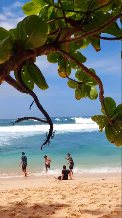 Pantai Selok, Malang Selatan (4K) #shorts