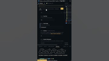 راهنمای تغییر فونت در وی اس کد