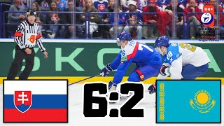 SLOVENSKO VS KAZACHSTAN MAJSTROVSTVÁ SVETA V HOKEJI 2024