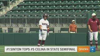 Sinton advances to 4A Championship