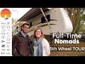 Full-Time RV Living with 2 Humans and 2 Dogs / 5th Wheel Tour