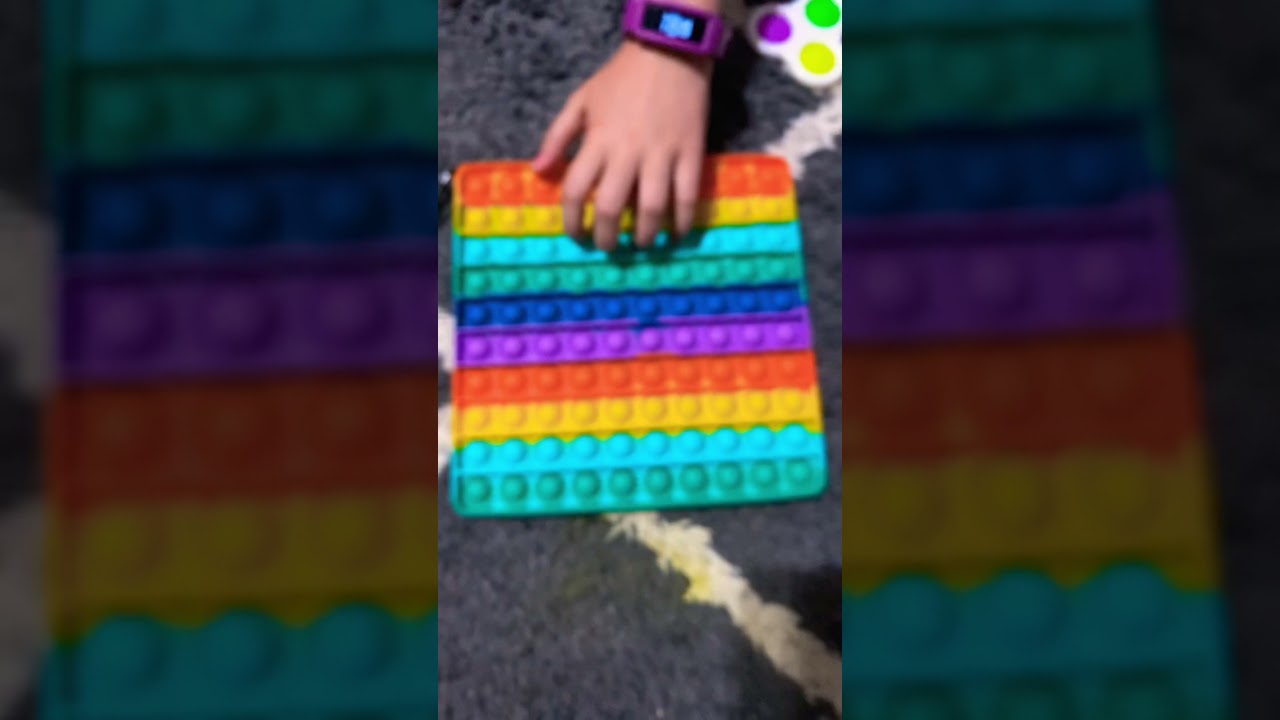 pop it shapes * Square* part 1🪄