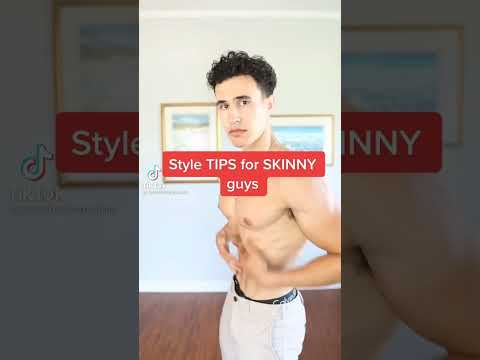 Style TIPS for SKINNY guys ? #shorts (TikTok @yourbrobrandon)