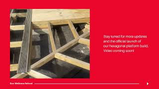 #Hexagonal Platform Build #ecogarden #garden #sacredgeometry #community #health #ecobuild  #follow