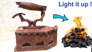 Broken Coal Iron Restoration & Light It Up