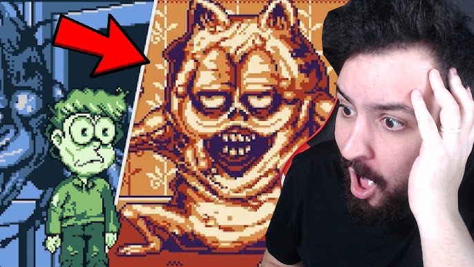 ENCONTREI E JOGUEI O JOGO DE TERROR PERTURBADOR DO GARFIELD PARA GAMEBOY  QUE NUNCA FOI LANÇADO!! 