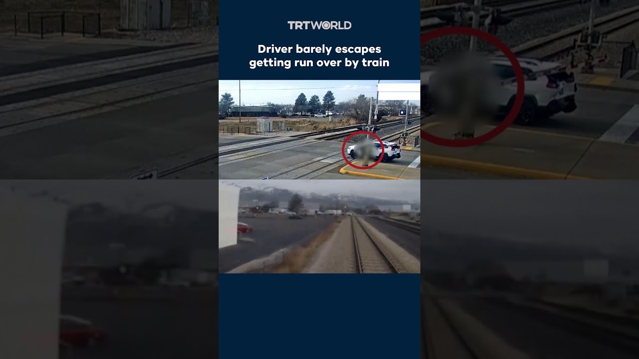 Train Crashes Into SUV Rear Ended Onto Tracks In Utah