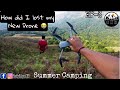 How did i lost my new drone  summer camping  episode 3  reddy kalyan ckr