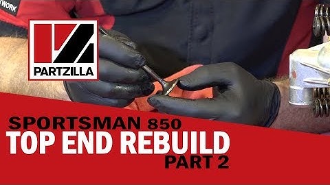 Polaris Top End Rebuild Part 2: Remove Cylinder Head & Valve Stems | Partzilla.com