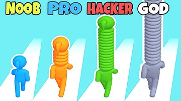 NOOB vs PRO vs HACKER vs GOD - Long Neck Run