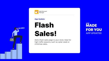 Create Flash Sales in Shopify - Shopify Bulk Discount Manager