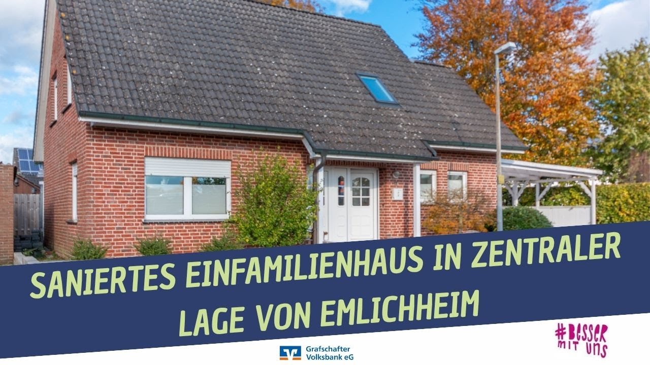 *verkauft* Saniertes Einfamilienhaus in zentraler Lage von Emlichheim