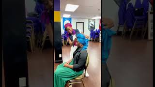 🧕🏾HeadWrap Tutorial🧕🏿 learn various techniques to style your hair with grace and modesty #fyp