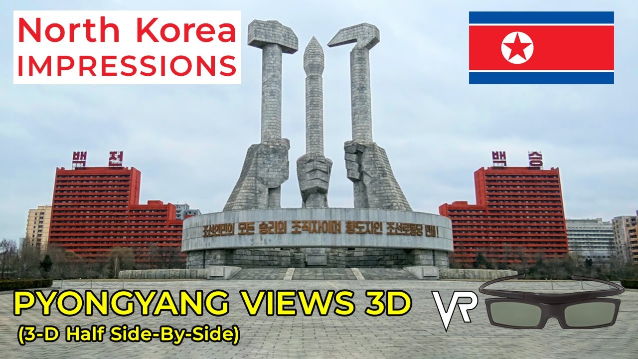 Pyongyang Views 3D [Short documentary, 3D Half Side-by-Side] - YouTube