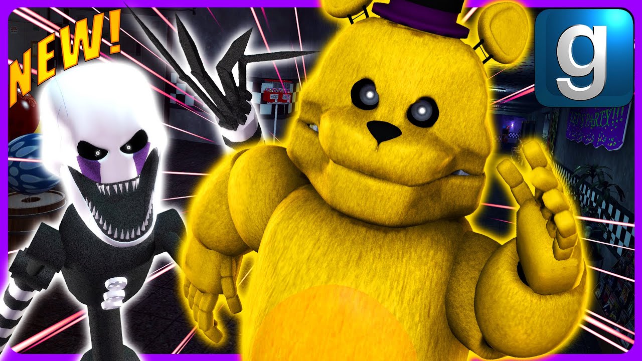 Gmod FNAF | Обзор | Совершенно новый набор таблеток «The Nights at Fredbear's»! [Часть 1]