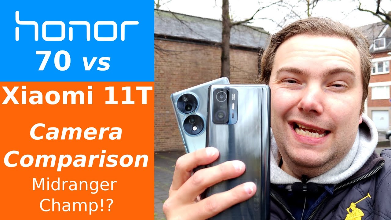 Honor 70 vs Xiaomi 11T - Camera comparison - YouTube