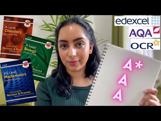 How I Got A*AA in A-level Biology, Chemistry & Maths | Tips