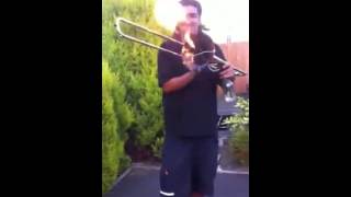 Trombone Flamethrower