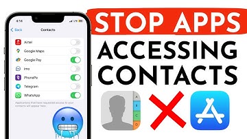 How to Stop Apps from Accessing Contacts on iPhone