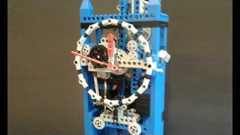 Lego Longcase clock