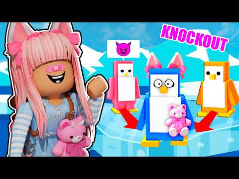 🐧Pushing Penguins, Knockout🐧🤣/Roblox