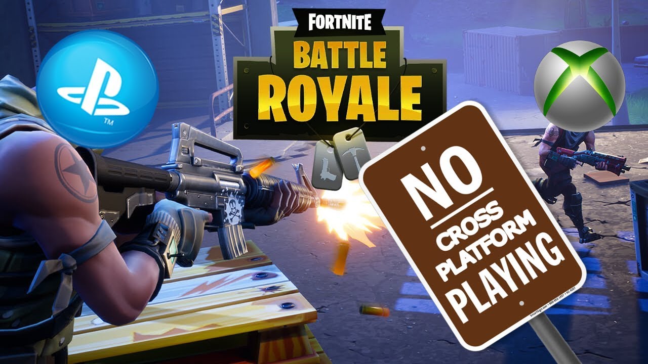 sony blocks cross play with xbox in fortnite - sony fortnite cross platform