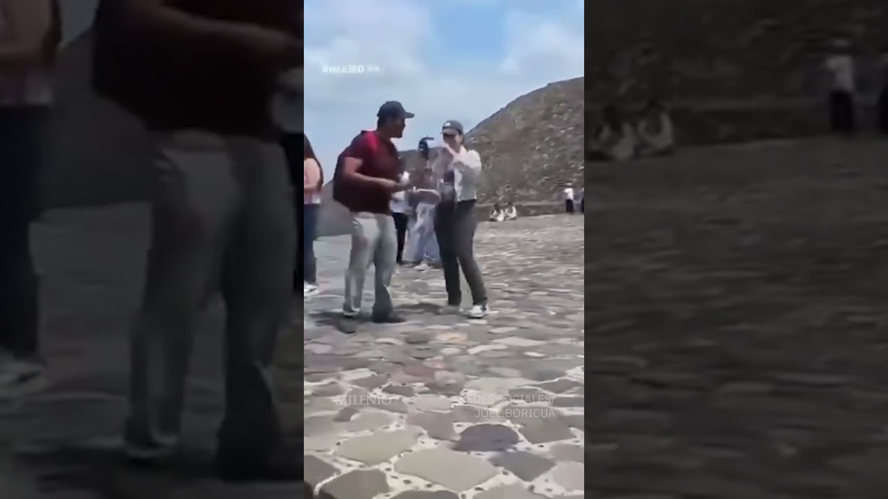 Difunden video inédito de Julio César llegando a Pirámide de la Luna antes de tiroteo en Teotihuacan