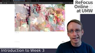 Archived Live Stream, DGST 301A Creative Coding, Introduction to Week 3