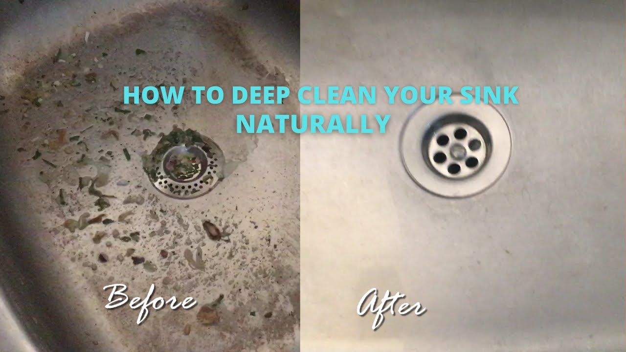 HOW TO DEEP CLEAN YOUR KITCHEN SINK /Easy & Affordable Method / How to