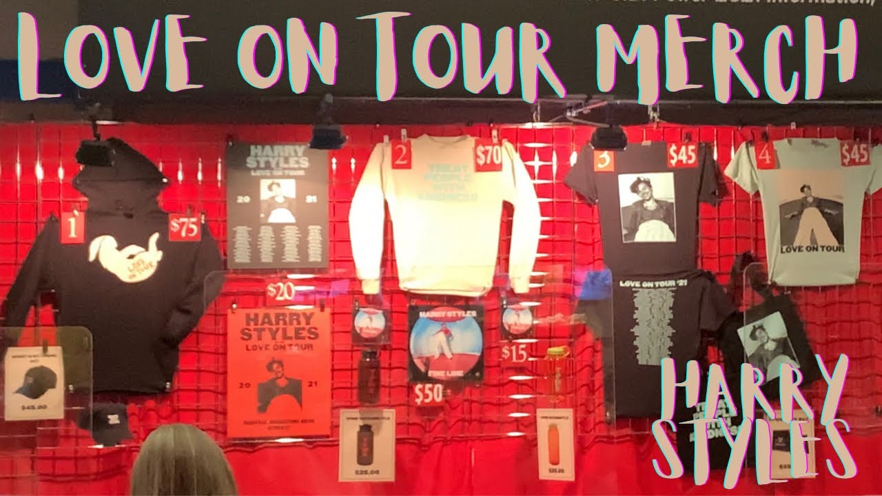 love on tour paris merch