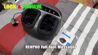 RENPHO Full Foot Massager Review | 2026 Upgraded Shiatsu Foot Massager with Heat