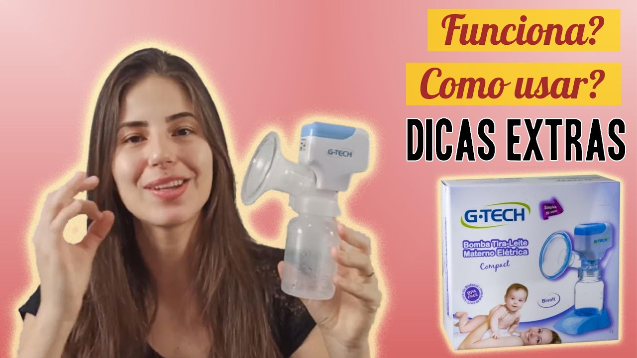 Bombinha Elétrica G-Tech | Tira Leite Materno