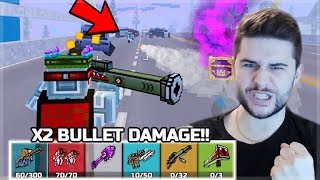 BULLETS NOW DO 2X MORE DAMAGE! NEW BATTLE ROYALE UPDATE | Pixel Gun 3D