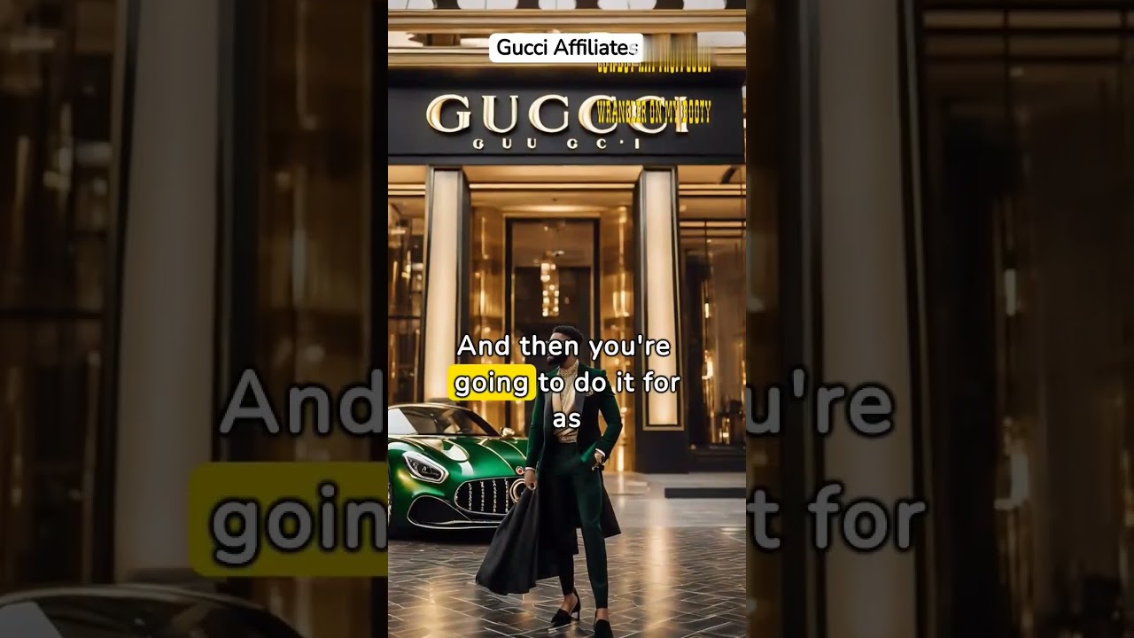 How to Start making money with Gucci Affiliate Marketing