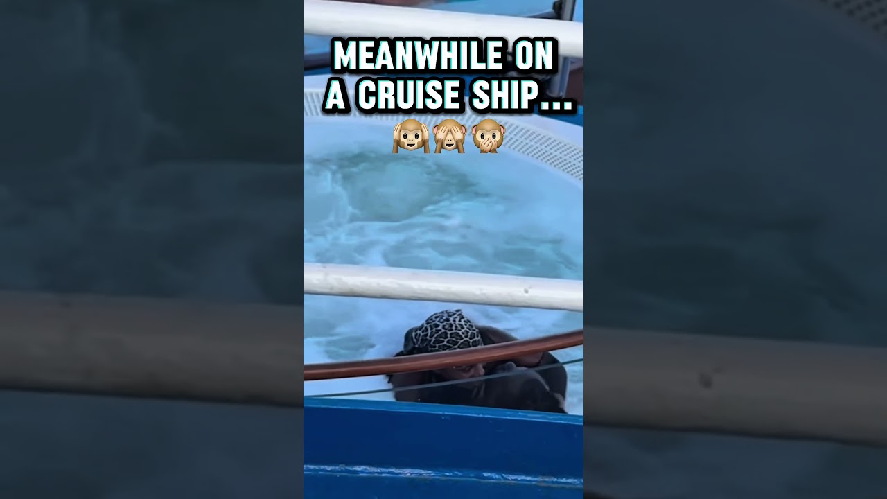 Remove Cruise Ship Jacuzzi from today's to-do list...Sea Day Ruined! #jacuzzi #cruiseship #shorts