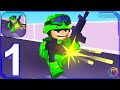 Draw And Shoot - Gameplay Walkthrough Part 1 Army Commander Base Defense (iOS, Android Gameplay)