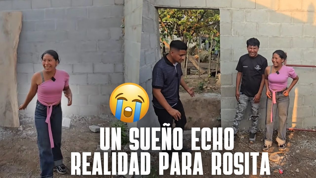 wow Conozcan El INTERIOR DE LA CASA DE ROSITA😍🏠 Nunca Pensó Vivir Este Momento, no lo puede creer😱😱