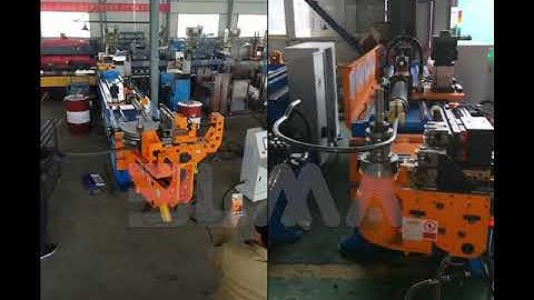 4A2SV CNC pipe bending machine with push bending(rolling) function